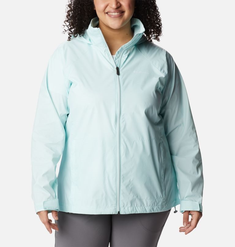 Jacheta Columbia Switchback III Dama Turcoaz | Plus Size DLQ8Z9MSA